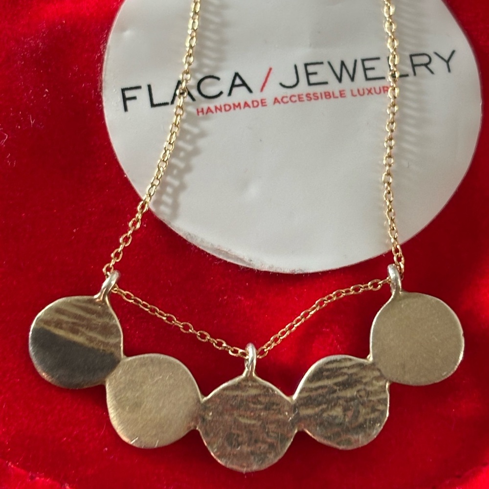 18K Gold Plated Sterling Silver Necklace